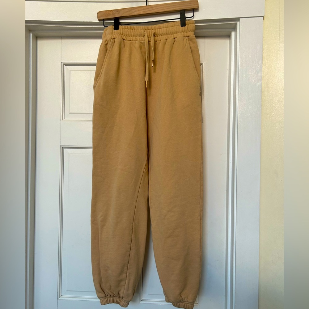 WeWoreWhat we wore what elastic waist joggers sweat pants S M